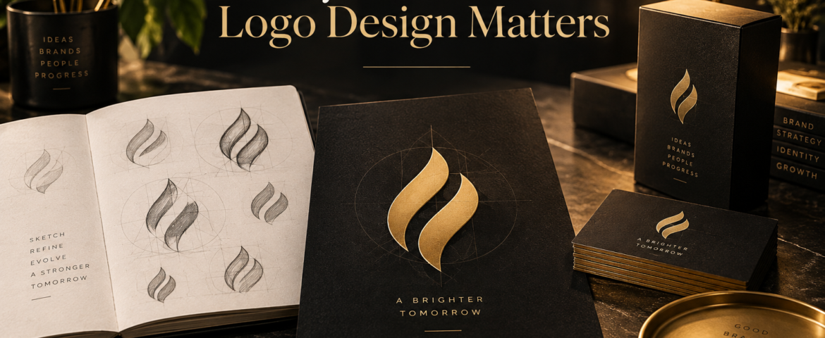 Professional logo design for small business branding