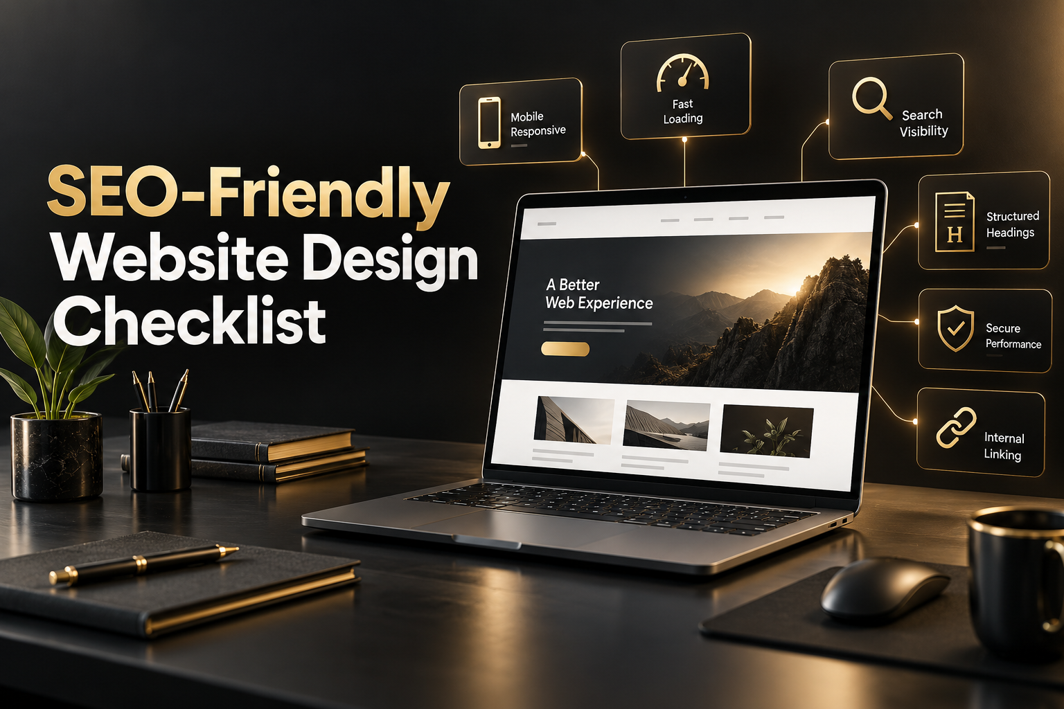 SEO-friendly website design checklist for businesses